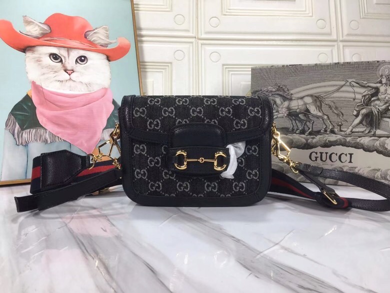 Replica Gucci Double G Horsebit 1955 Gg Mini Bag 658574