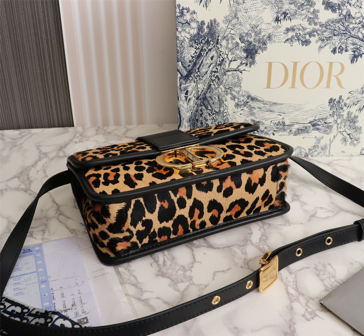 Replica Dior Aaa-Leopard 30 Montaigne Bag