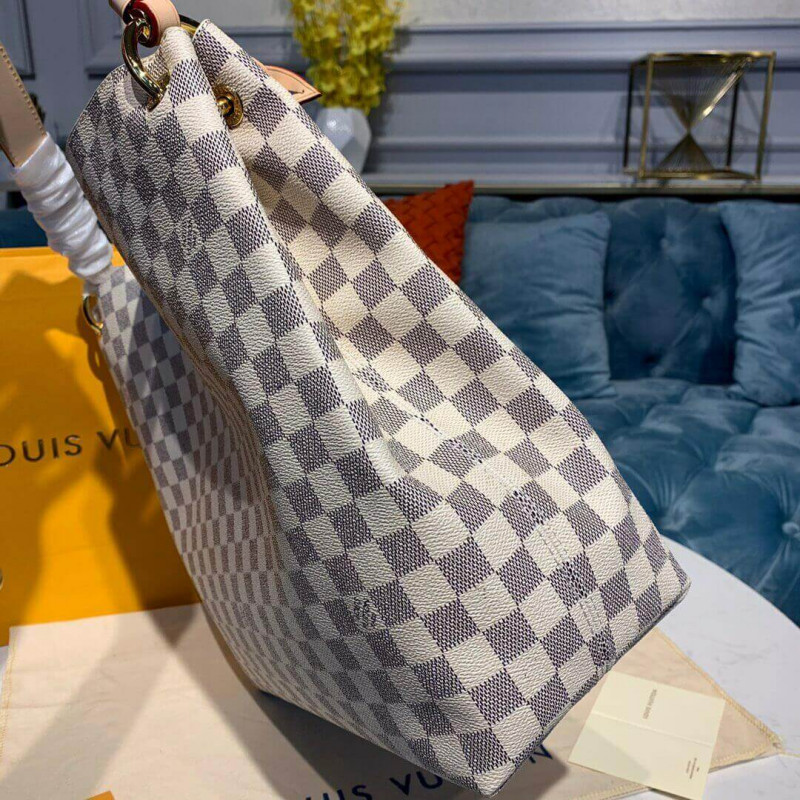 Replica Louis Vuitton Damier Azur Canvas Graceful Mm N42232