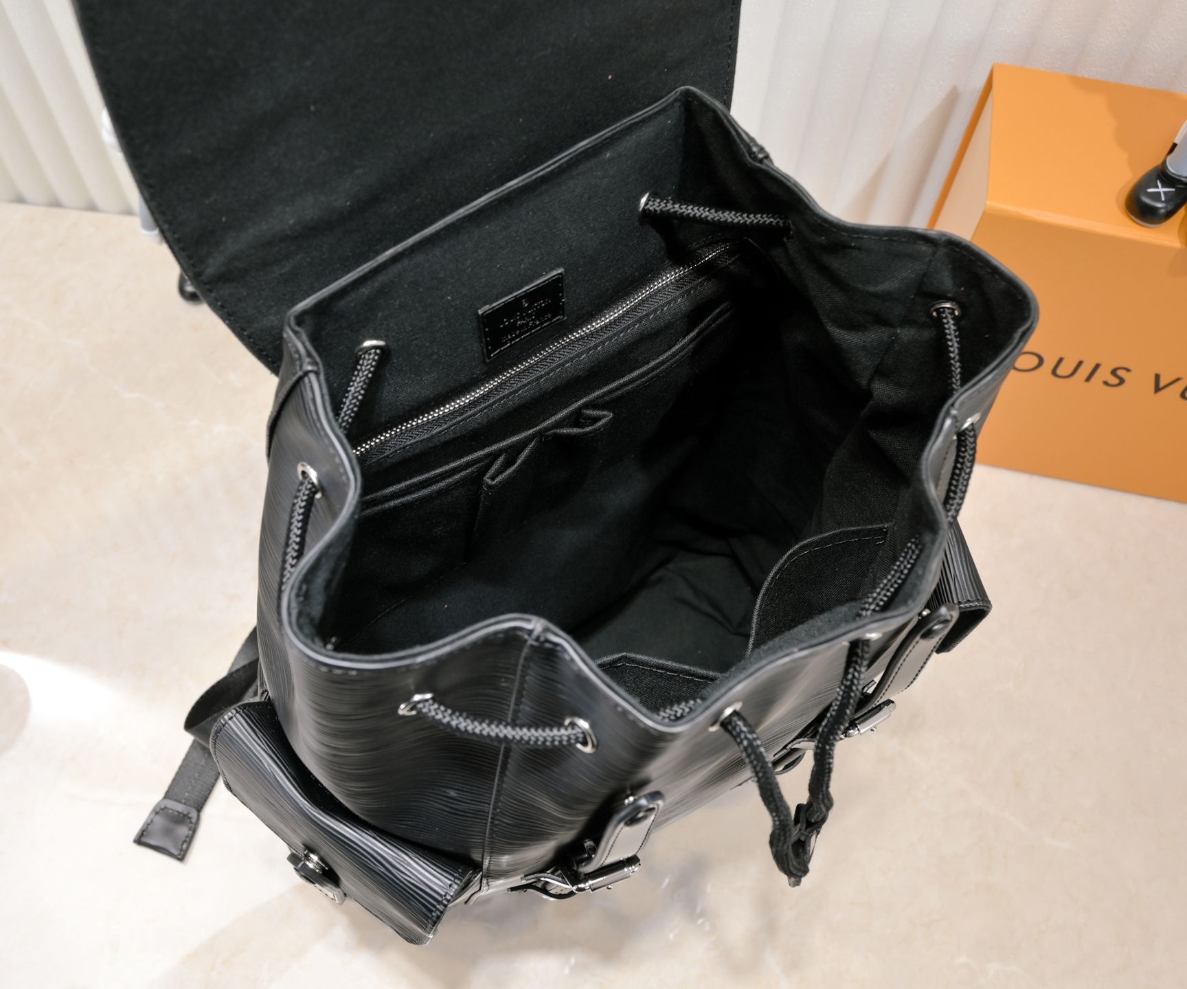 Replica Louis Vuitton Christopher Pm Epi Leather Backpack