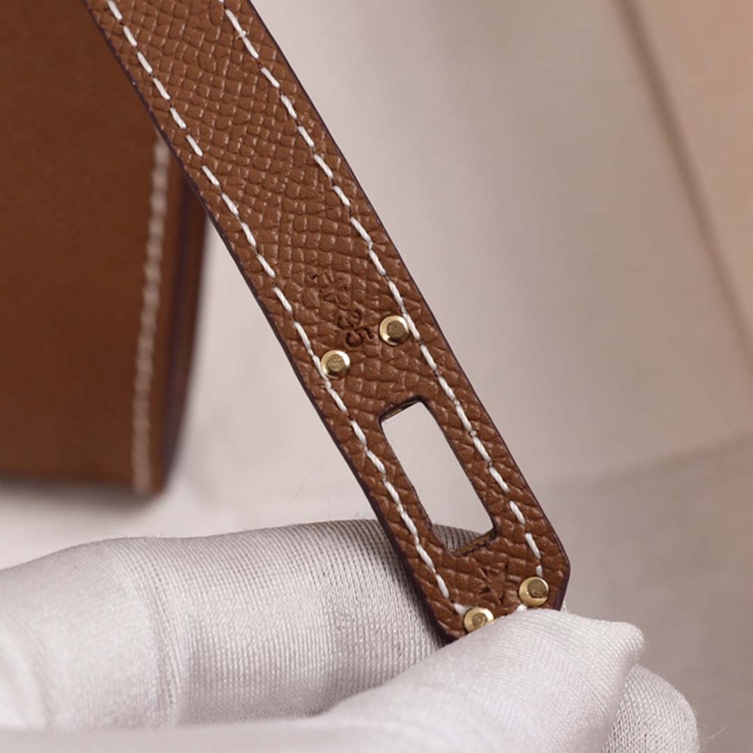 Replica Hermes Aaa-Kelly Cut Pochette Black/Brown/Blue