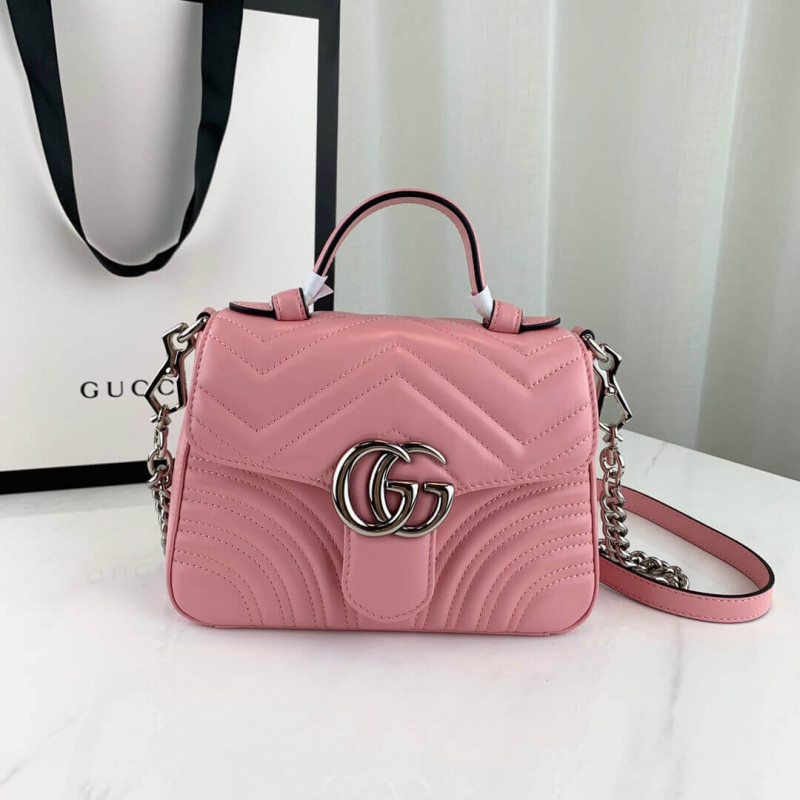 Replica Gucci Gg Marmont Top Handle Bag 22Cm 547260