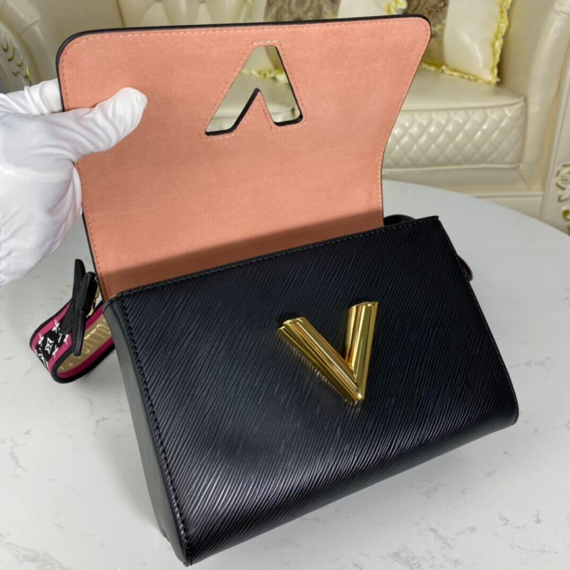 Replica Louis Vuitton Wide Embroidered Strap Twist Pm M57049