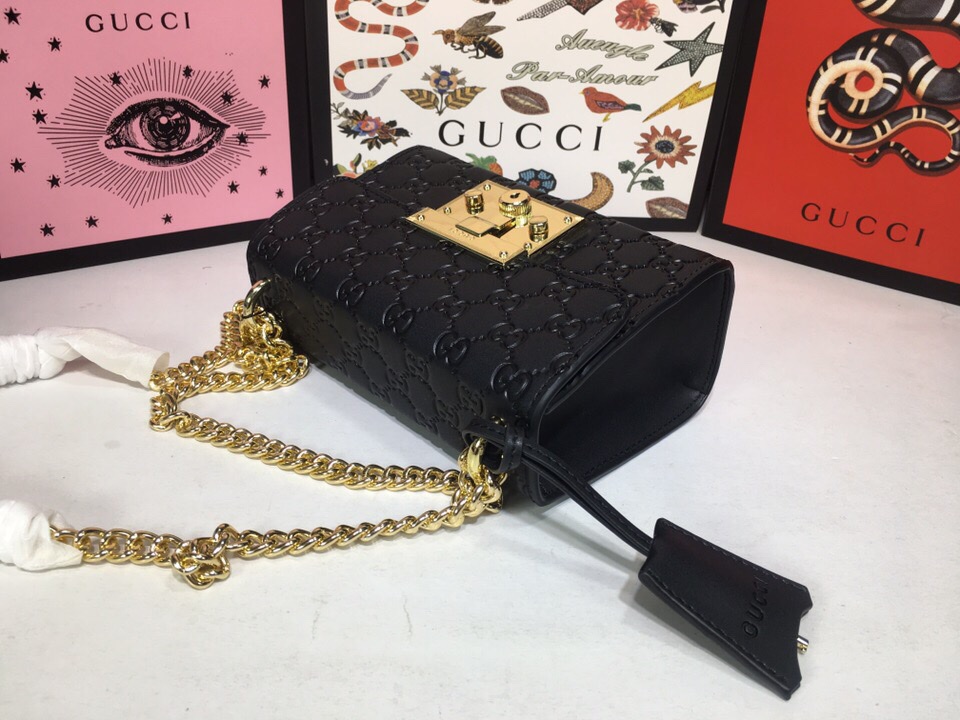 Replica Gucci Padlock Small Signature Shoulder Bag 409487