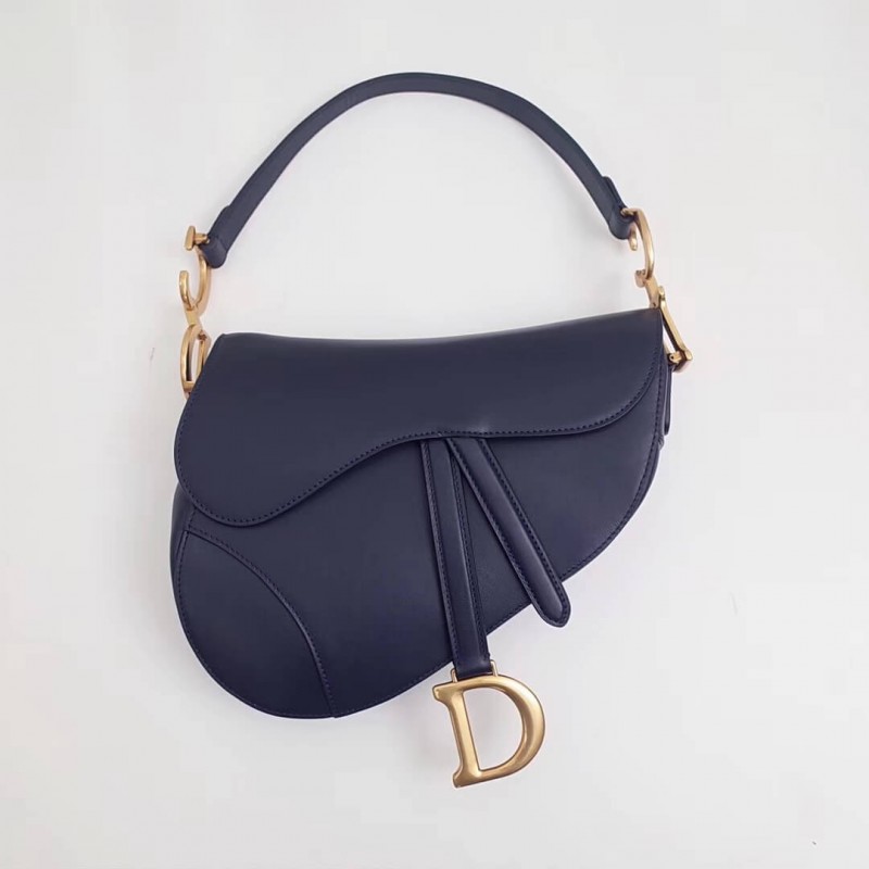 Replica Christian Dior Smooth Calfskin Saddle Bag M0446