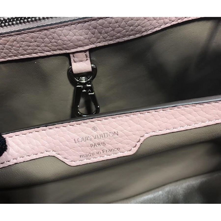 Replica Louis Vuitton Taurillon Leather And Python Capucines Bb N92039