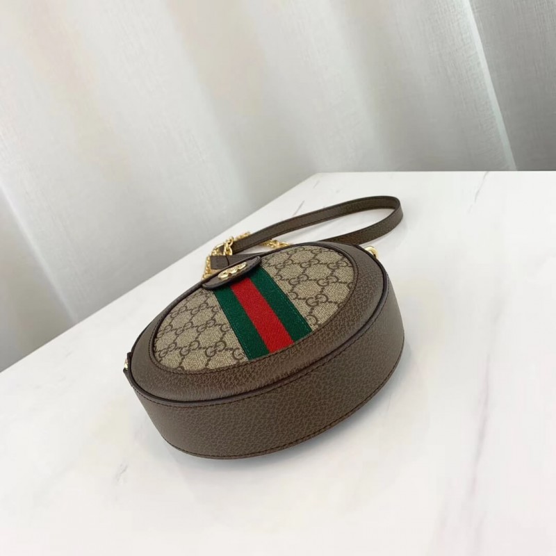 Replica Gucci Ophidia Mini Gg Round Shoulder Bag 550618