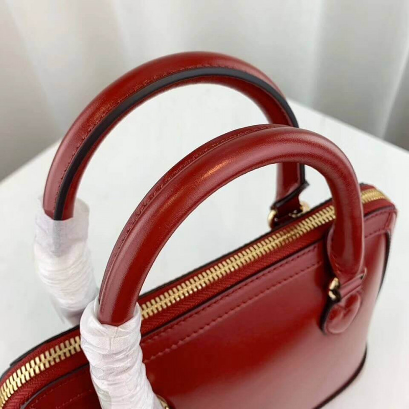Replica Gucci 1955 Horsebit Leather Small Top Handle Bag 621220