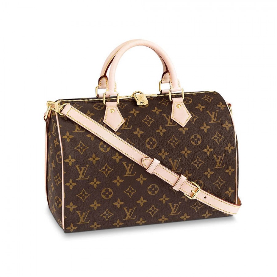 Replica Louis Vuitton Monogram Canvas Speedy Bandouliere 30 M41112