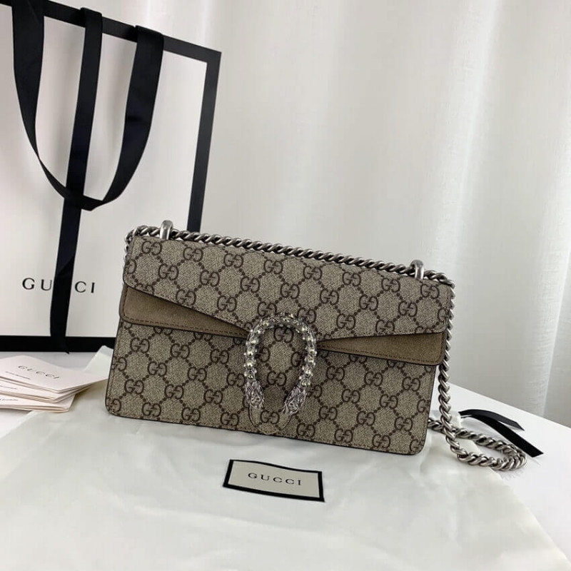 Replica Gucci Dionysus Gg Canvas Small Shoulder Bag 499623