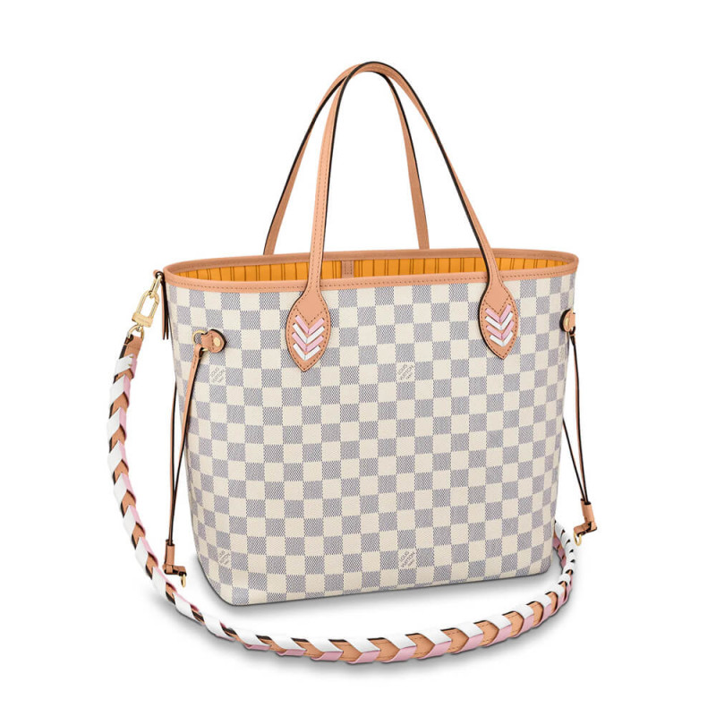 Replica Louis Vuitton Damier Azur Neverfull Mm N50047