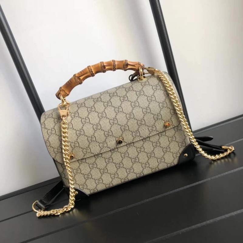 Replica Gucci Padlock Gg Small Bamboo Shoulder Bag 603221