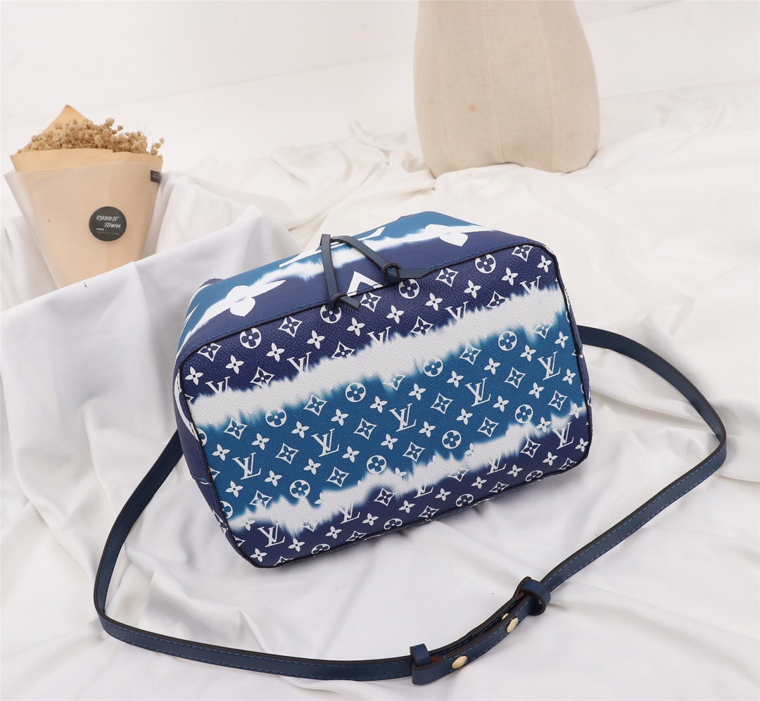 Replica Louis Vuitton Escale Neonoe Mm Pink/Blue/Red