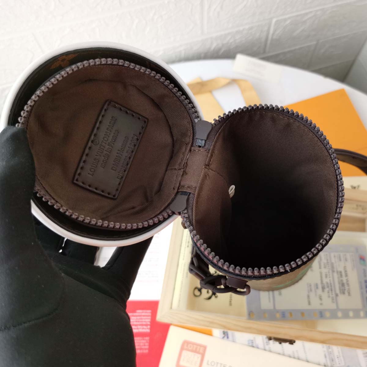 Replica Louis Vuitton Coffee Cup Pouch