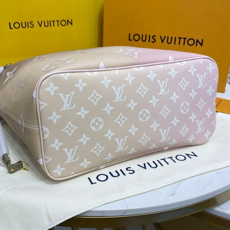 Replica Louis Vuitton Neverfull Mm M59859 Sunset Kaki
