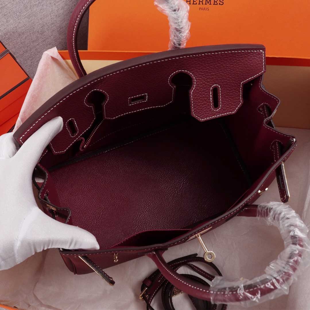 Replica Hermes Aaa-Birkin 25/30/35 Bag Beige/Orange/Navy