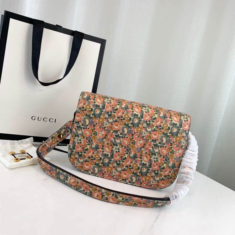 Replica Gucci Horsebit 1955 Liberty London Bag 602204