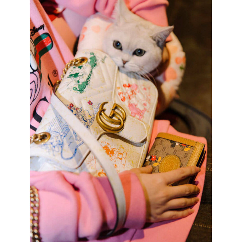 Replica Disney X Gucci Gg Marmont Small Shoulder Bag 443497