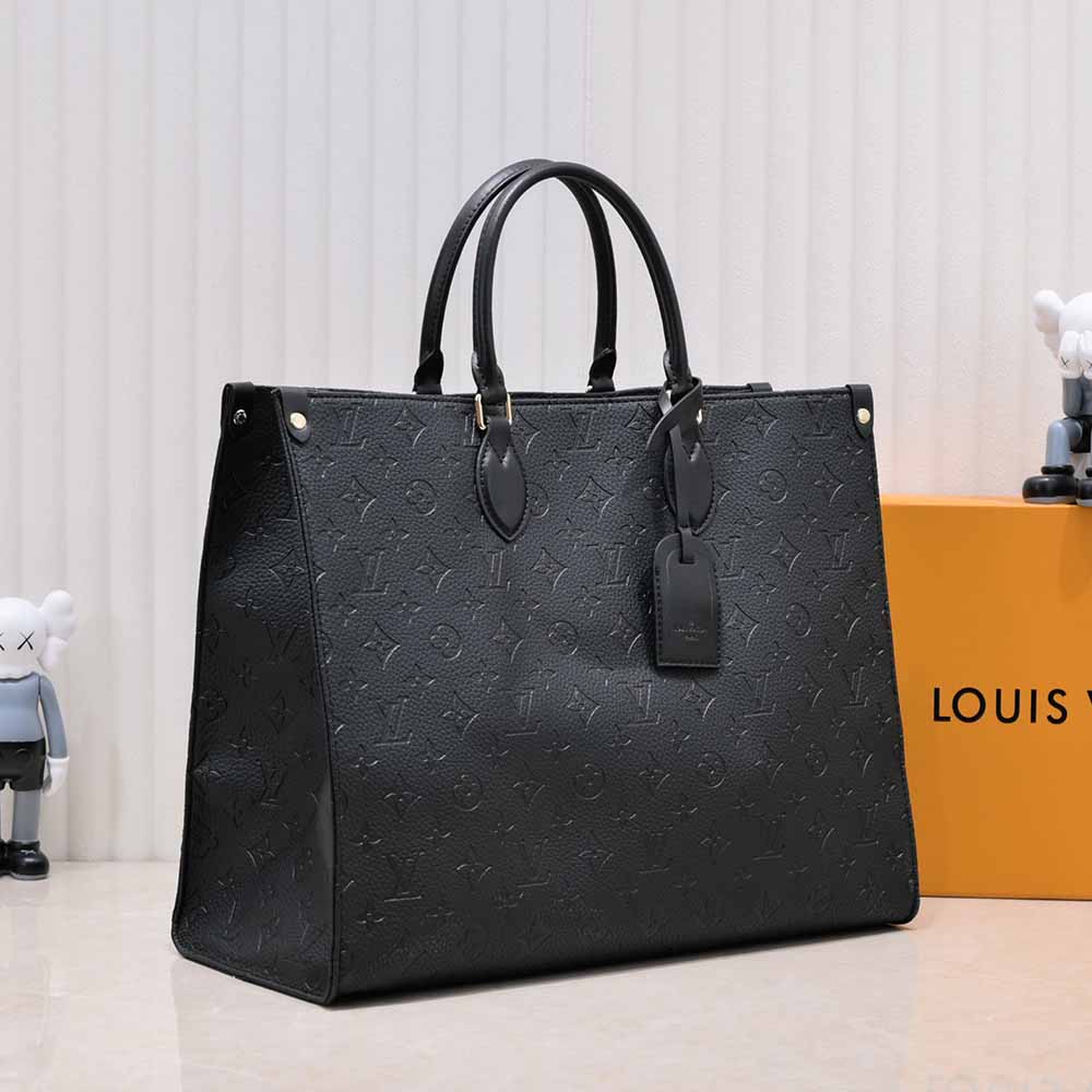 Replica Louis Vuitton Onthego Gm-M45320 41Cm Blk/Blue/Red