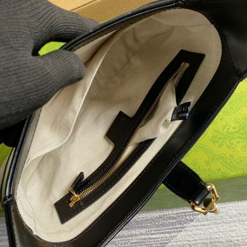 Replica Gucci Jackie 1961 Leather Small Shoulder Bag 636706