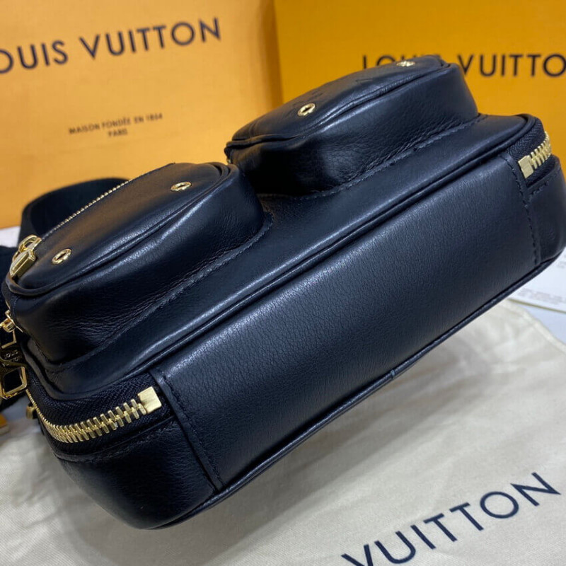 Replica Louis Vuitton Calfskin Leather Utility Crossbody M80450