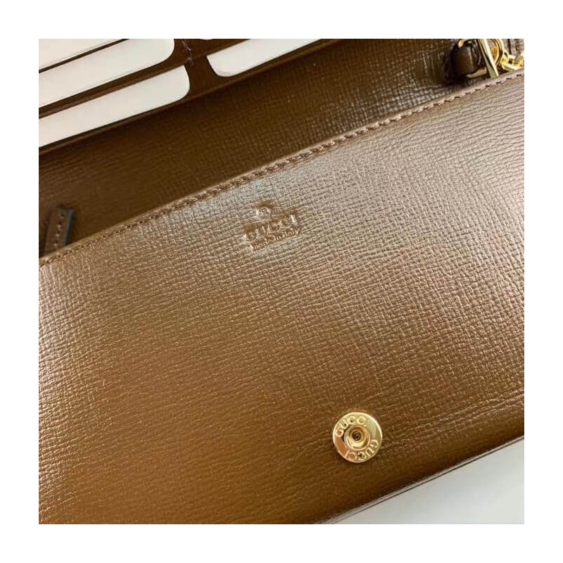 Replica Gucci 1955 Horsebit Wallet With Chain 621892