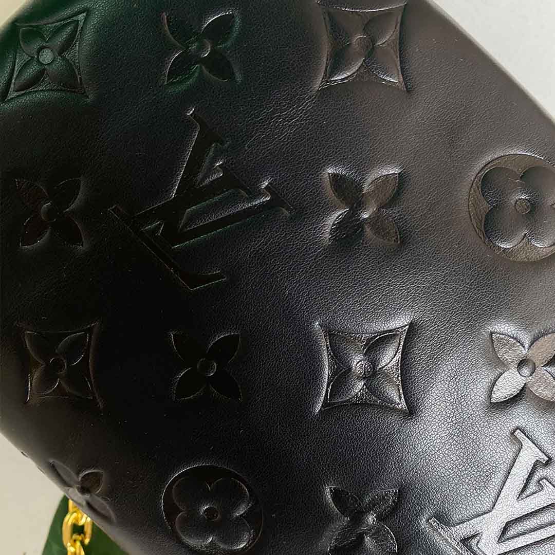 Replica Louis Vuitton Pochette Coussin M80742 Black/Blue/Rose