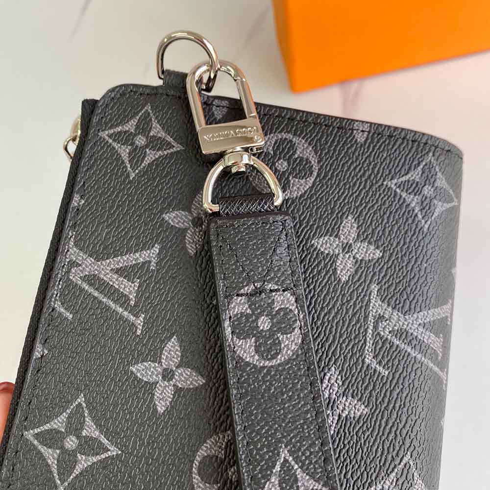 Replica Louis Vuitton Zippy Dragonne N60379-Blk