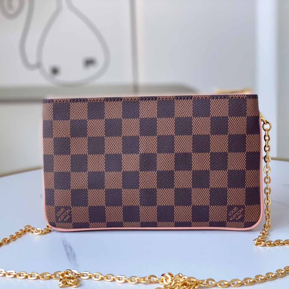 Replica Louis Vuitton Double Zip Pochette N60254