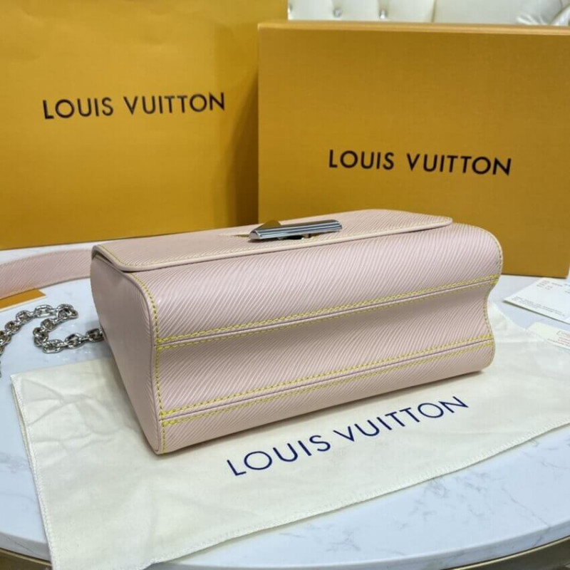 Replica Louis Vuitton Epi Leather Twist Mm M50282 Rose Ballerine