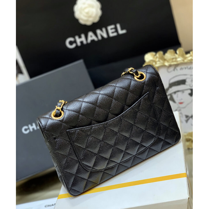 Replica Chanel Small Classic Double Flap Bag A01113 Caviar Calfskin