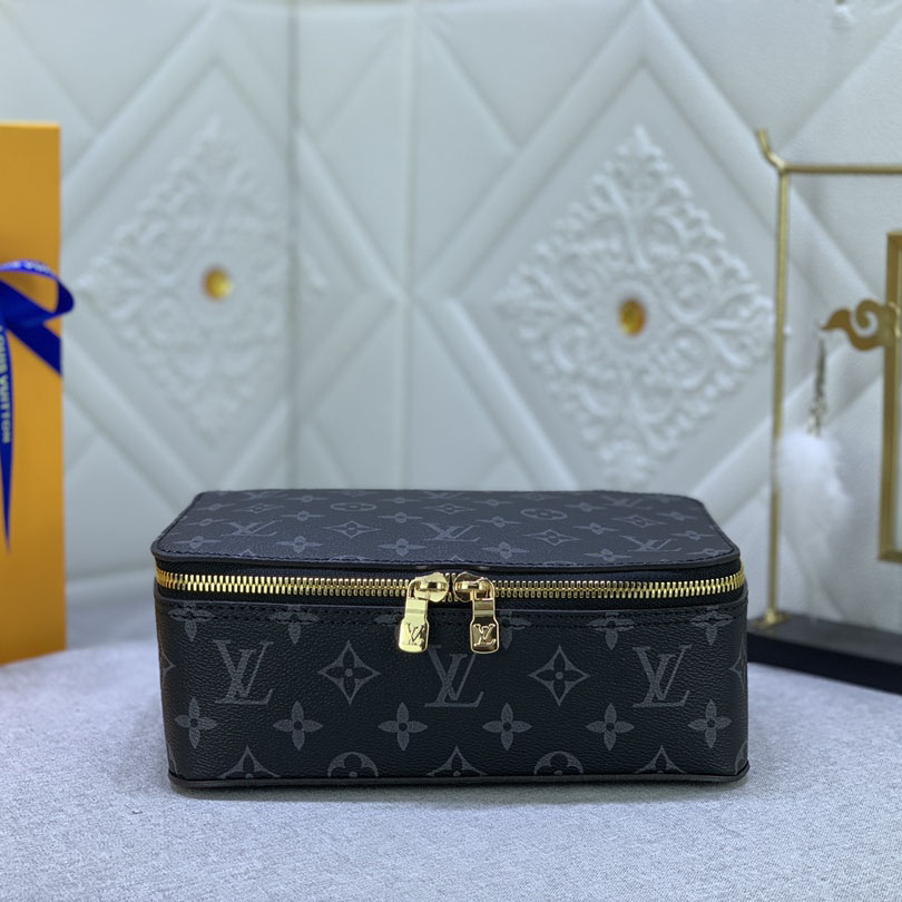 Replica Louis Vuitton Packing Cube Pm/Mm/Gm Black Monogram