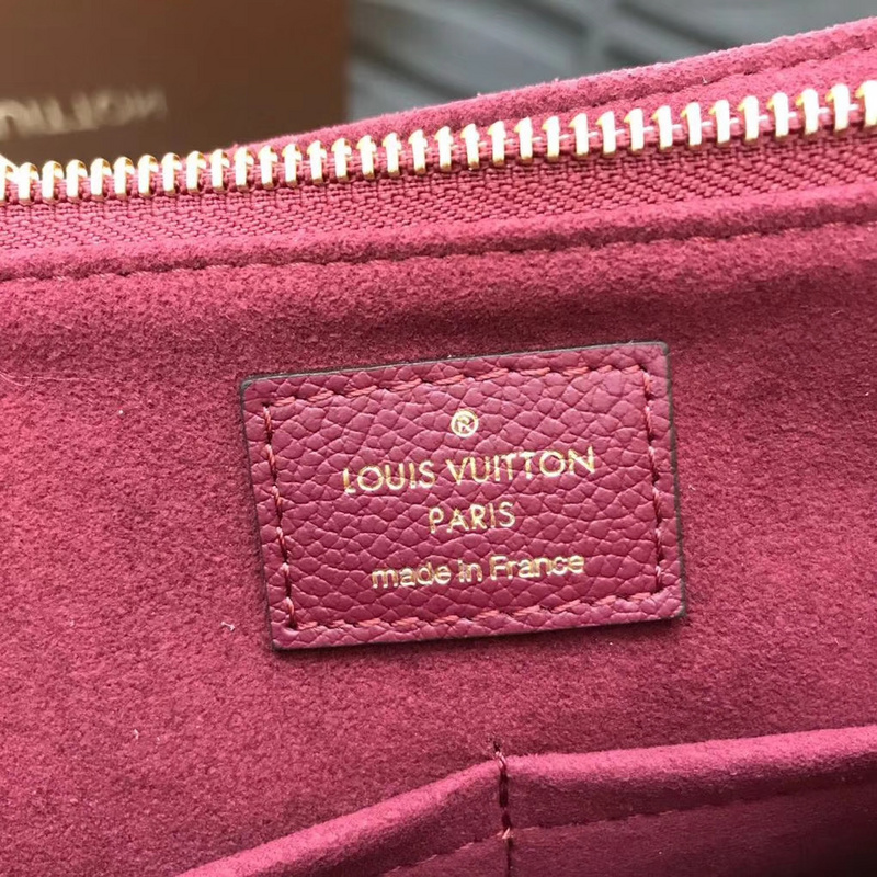 Replica Louis Vuitton Surene Mm-M43864 Wine Red 36Cm