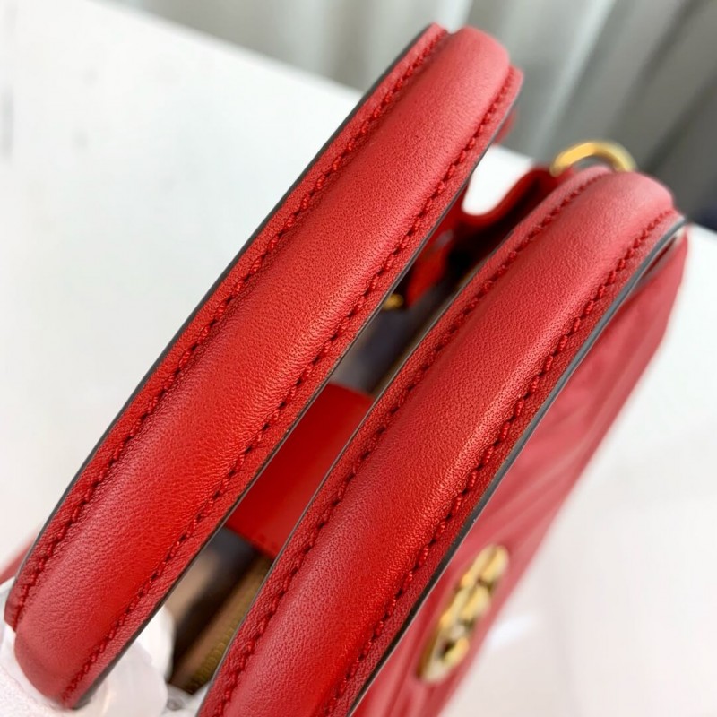 Replica Gucci Gg Marmont Small Matelasse Top Handle Bag 448054