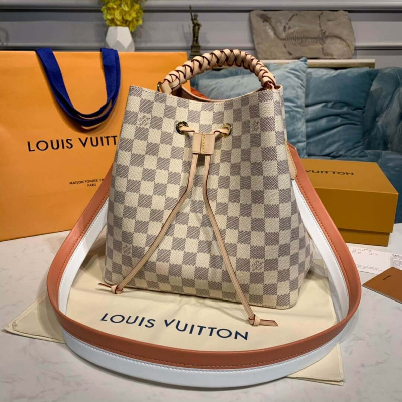 Replica Louis Vuitton Damier Azur Canvas Neonoe N40344