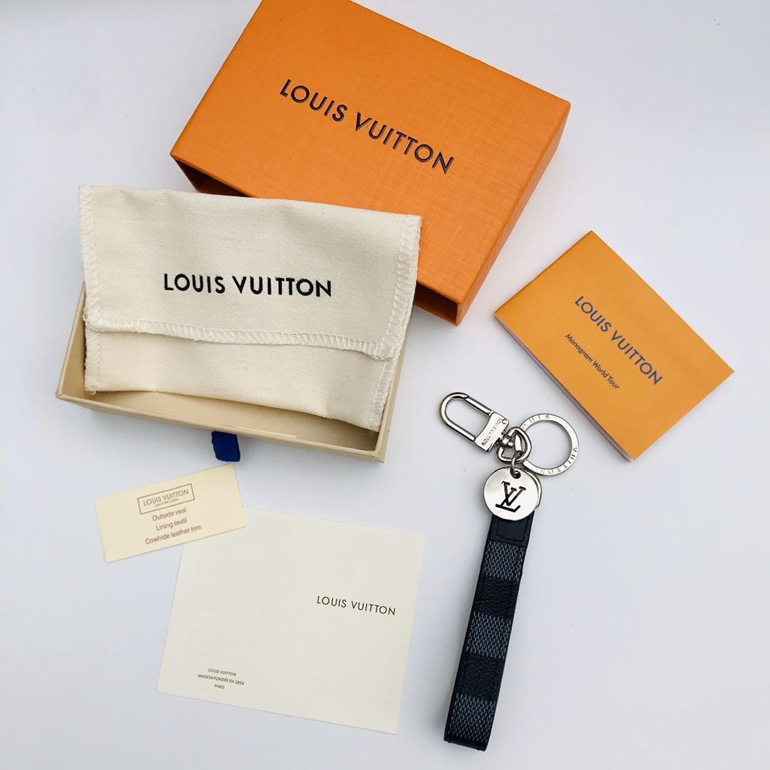 Replica Louis Vuitton Dragonne Bag Charm   Key Holder