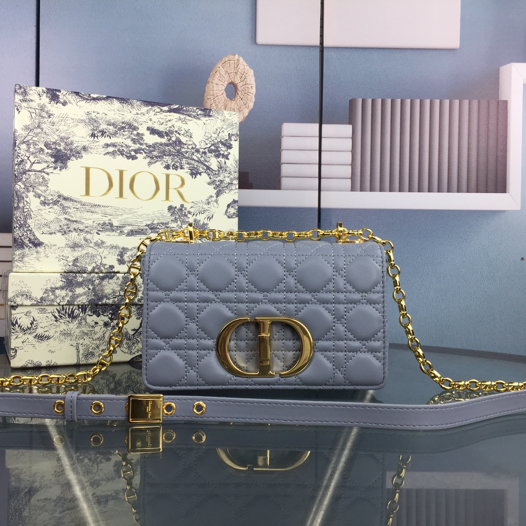 Replica Dior Small Dr Caro Bag Black/Beige