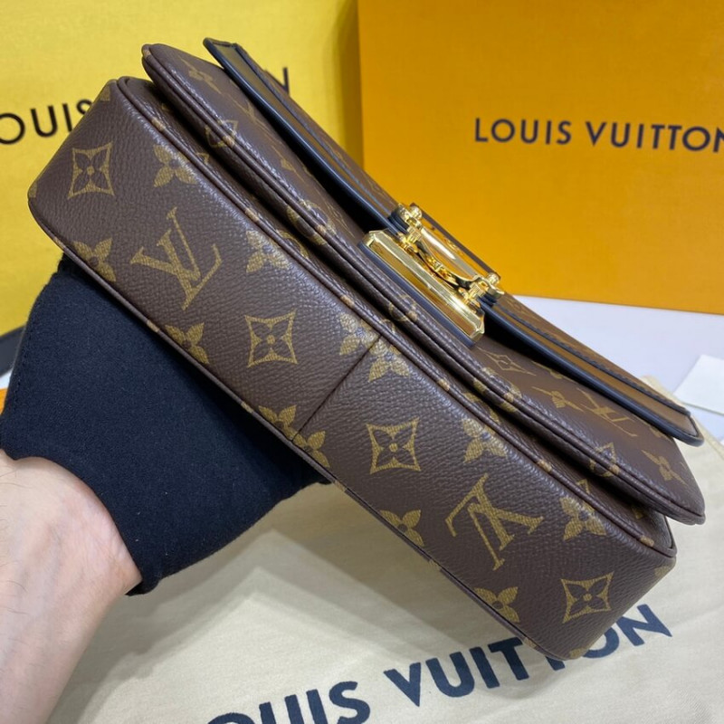 Replica Louis Vuitton Monogram Leather Marceau Should Bag M46126 M46127