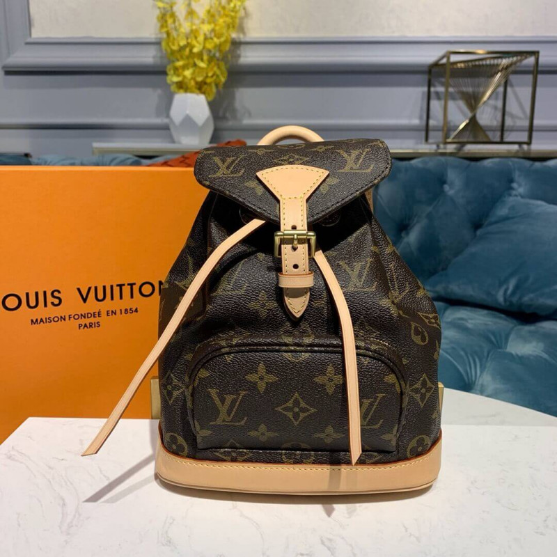 Replica Louis Vuitton Monogram Canvas Mini Montsouris Backpack M51137