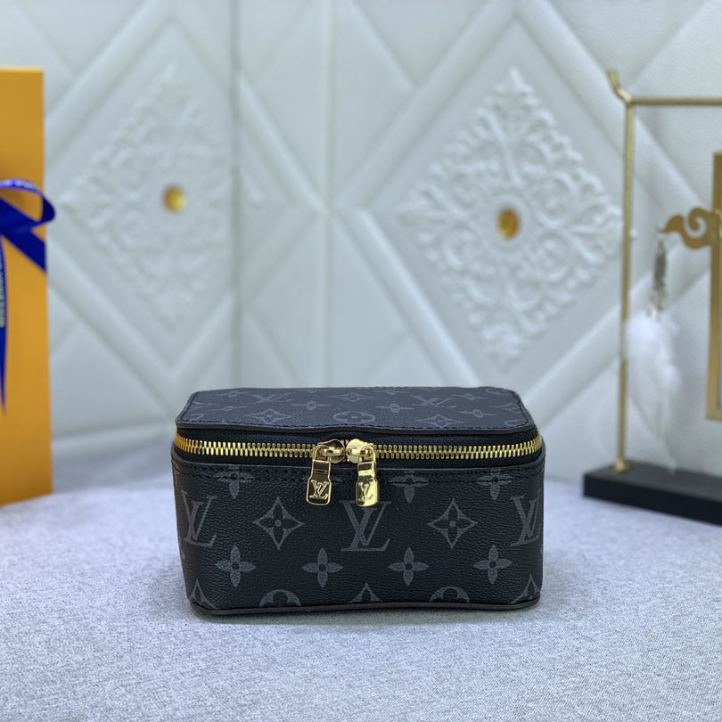 Replica Louis Vuitton Packing Cube Pm/Mm/Gm Black Monogram