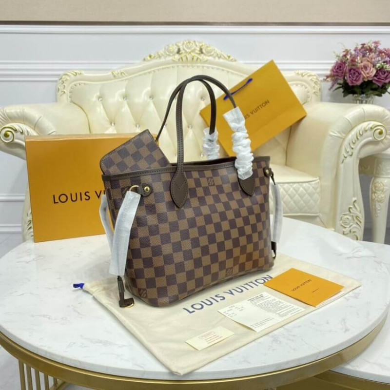 Replica Louis Vuitton Damier Ebene Neverfull Pm N41359