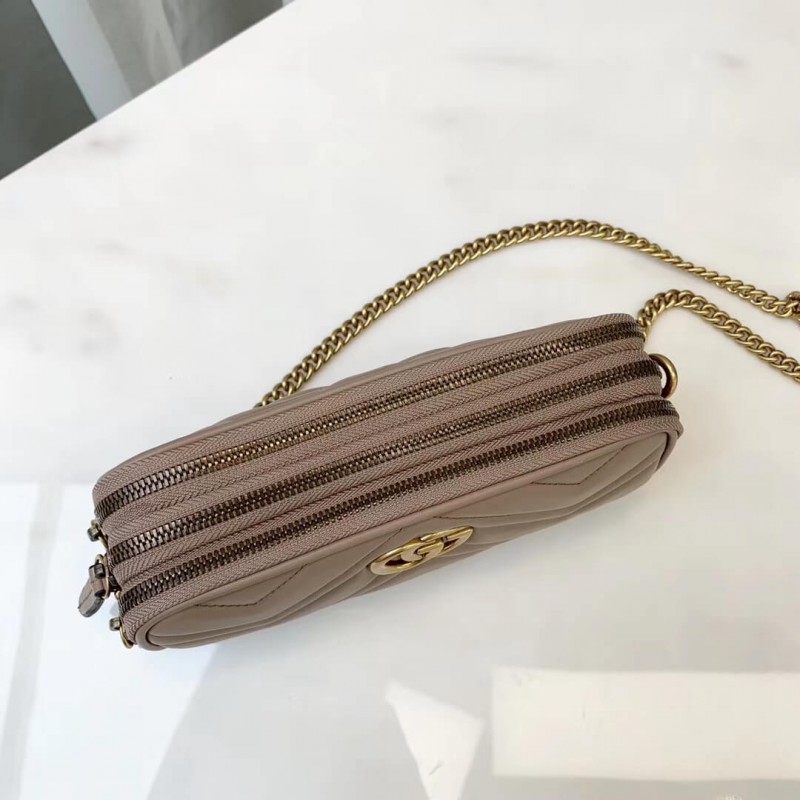 Replica Gucci Gg Marmont Mini Chain Bag 546581