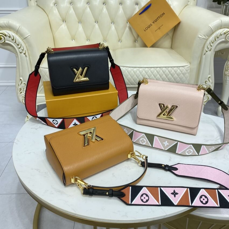 Replica Louis Vuitton Epi Leather Twist Mm M59028 Pink