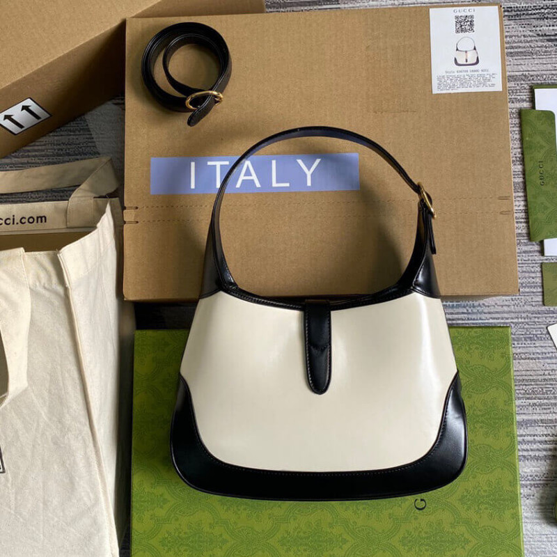 Replica Gucci Jackie 1961 Leather Small Shoulder Bag 636706