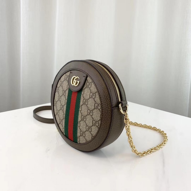 Replica Gucci Ophidia Mini Gg Round Shoulder Bag 550618