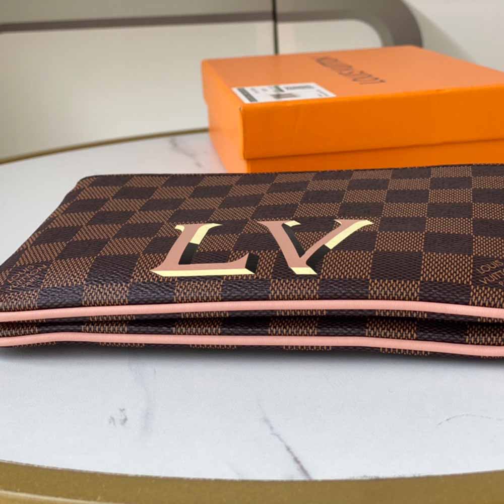Replica Louis Vuitton Double Zip Pochette N60254