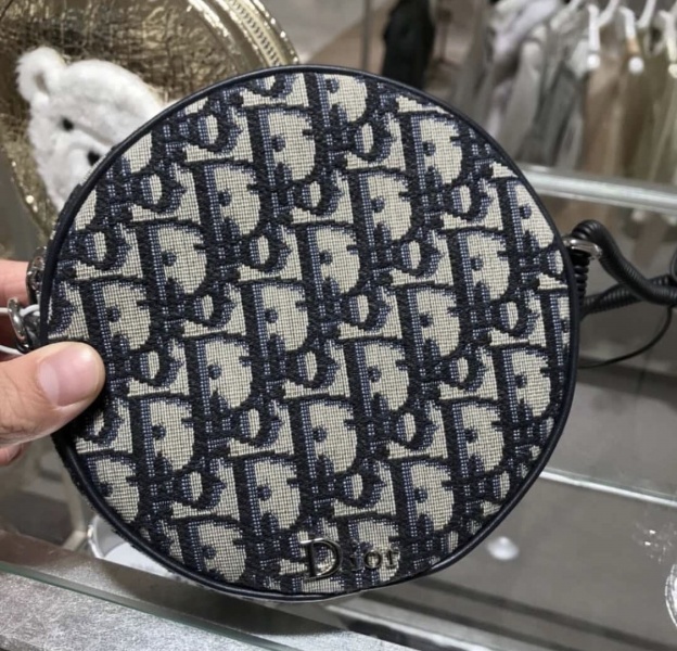 Replica Dior Oblique Canvas Baby Ball Bag