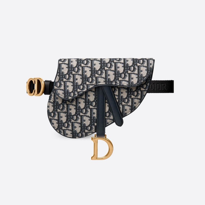 Replica Christian Dior Oblique Saddle Belt Bag S5632