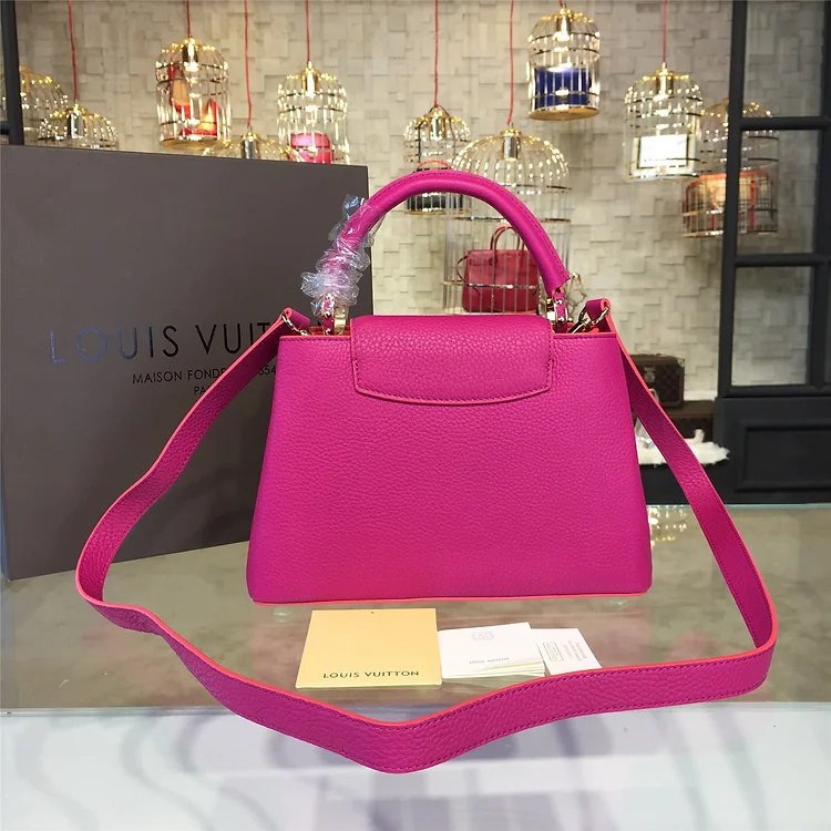 Louis Vuitton M95508 Capucines MM Tote Bag Taurillon Leather