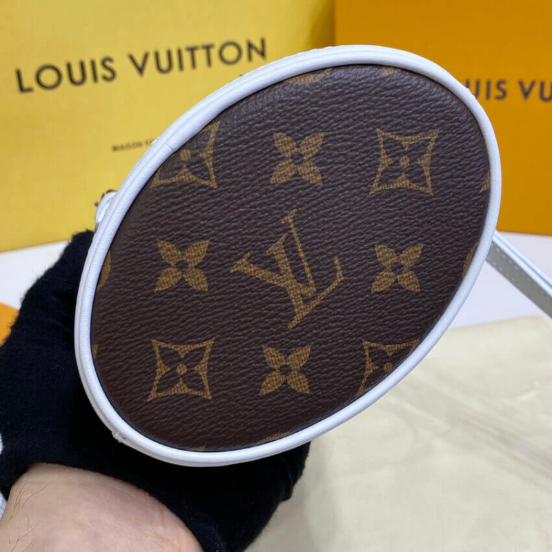 Replica Louis Vuitton Monogram Nano Bucket Bag M81489